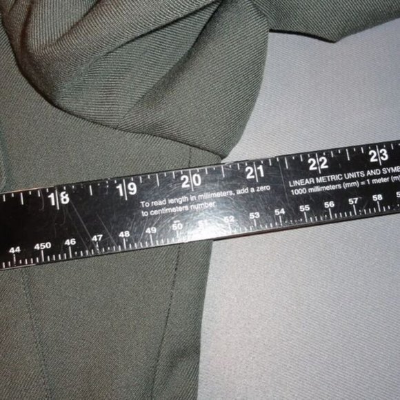 sz40R ARMY DRESS GREEN CLASS A UNIFORM JACKET MSG RANK 4TH ID PATCH LD 1034 - Picture 5 of 12